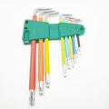 9pcs colorful hex Allen key set